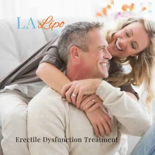 LA-EMS Barnet treatment - happy couple together.