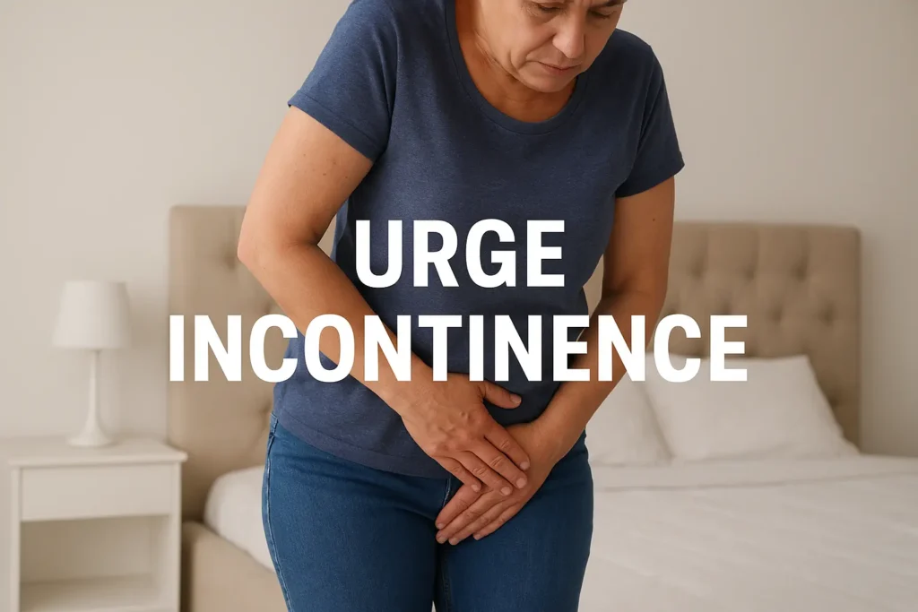 how to manage urge incontinence Barnet symptoms