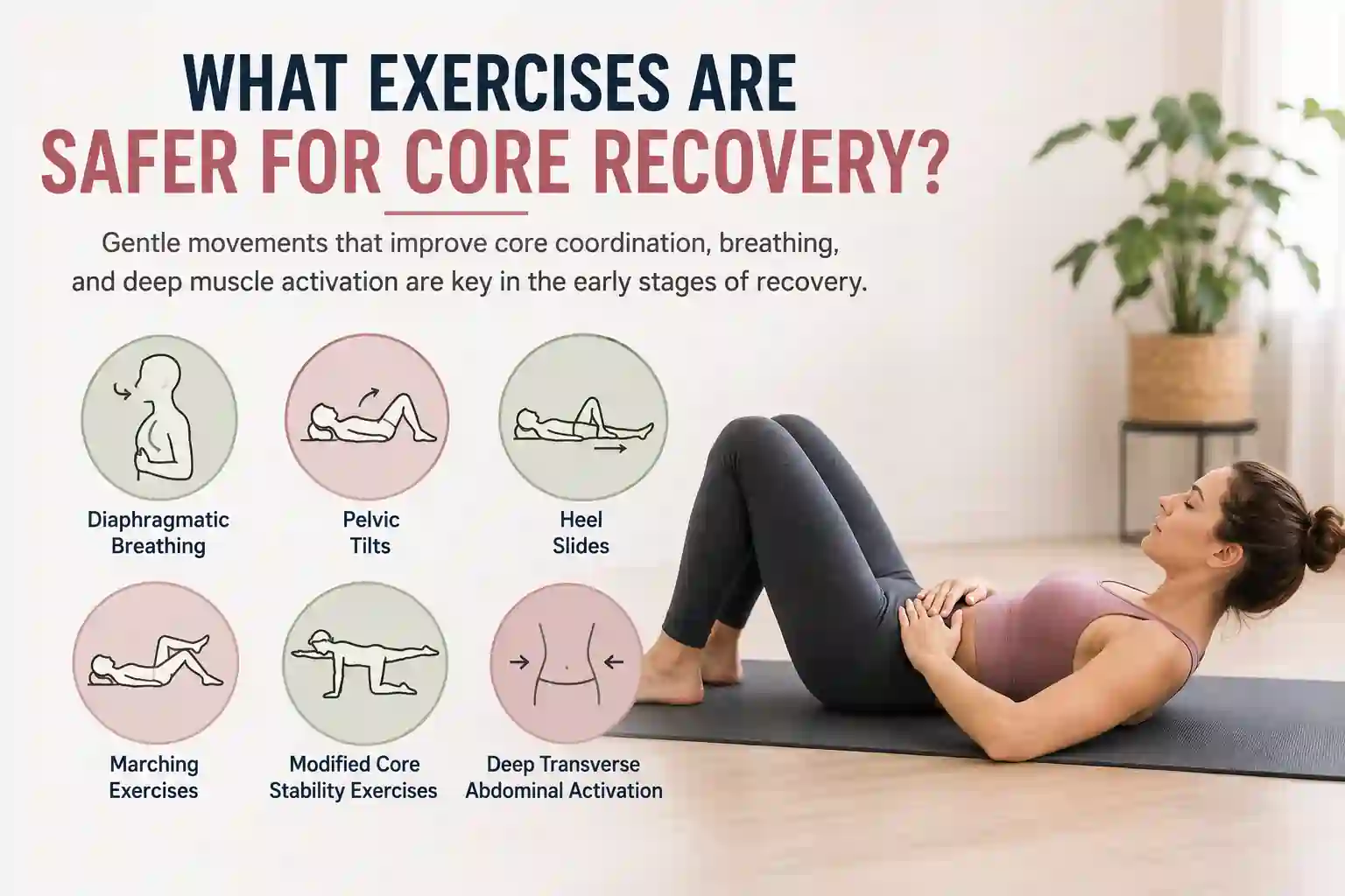 What Exercises Are Safer for Core Recovery Barnet