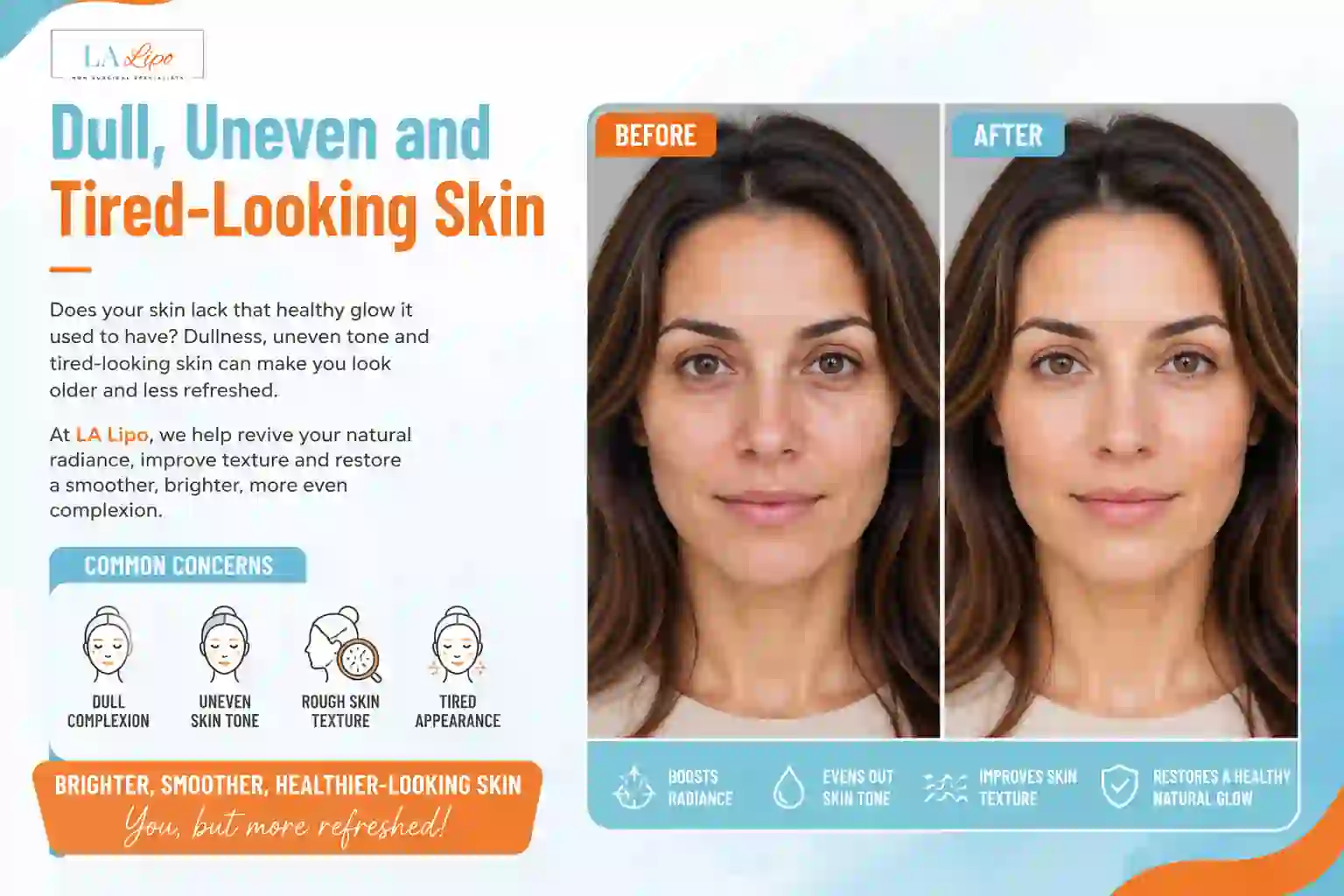 Sign #5: Dull, Uneven and Tired-Looking Skin Barnet